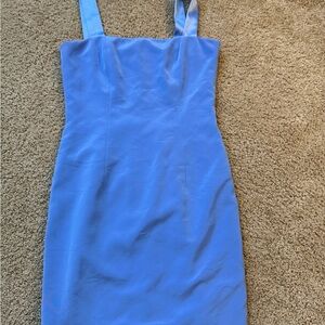 Niteline Sky Blue Mini Dress